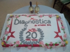 La torta da noi preparata per i 20 anni di Diagnostica srl
