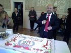 La torta da noi preparata per i 20 anni di Diagnostica srl